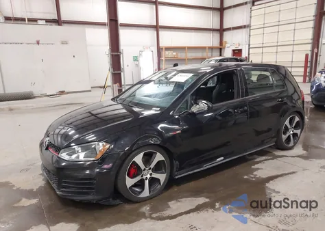 2017 Volkswagen Golf Gti Autobahn 4-Door/S 4-Door/Se 4-Door/Sport 4-Door из США, поврежденный, VIN 3VW5T7AU9HM070853